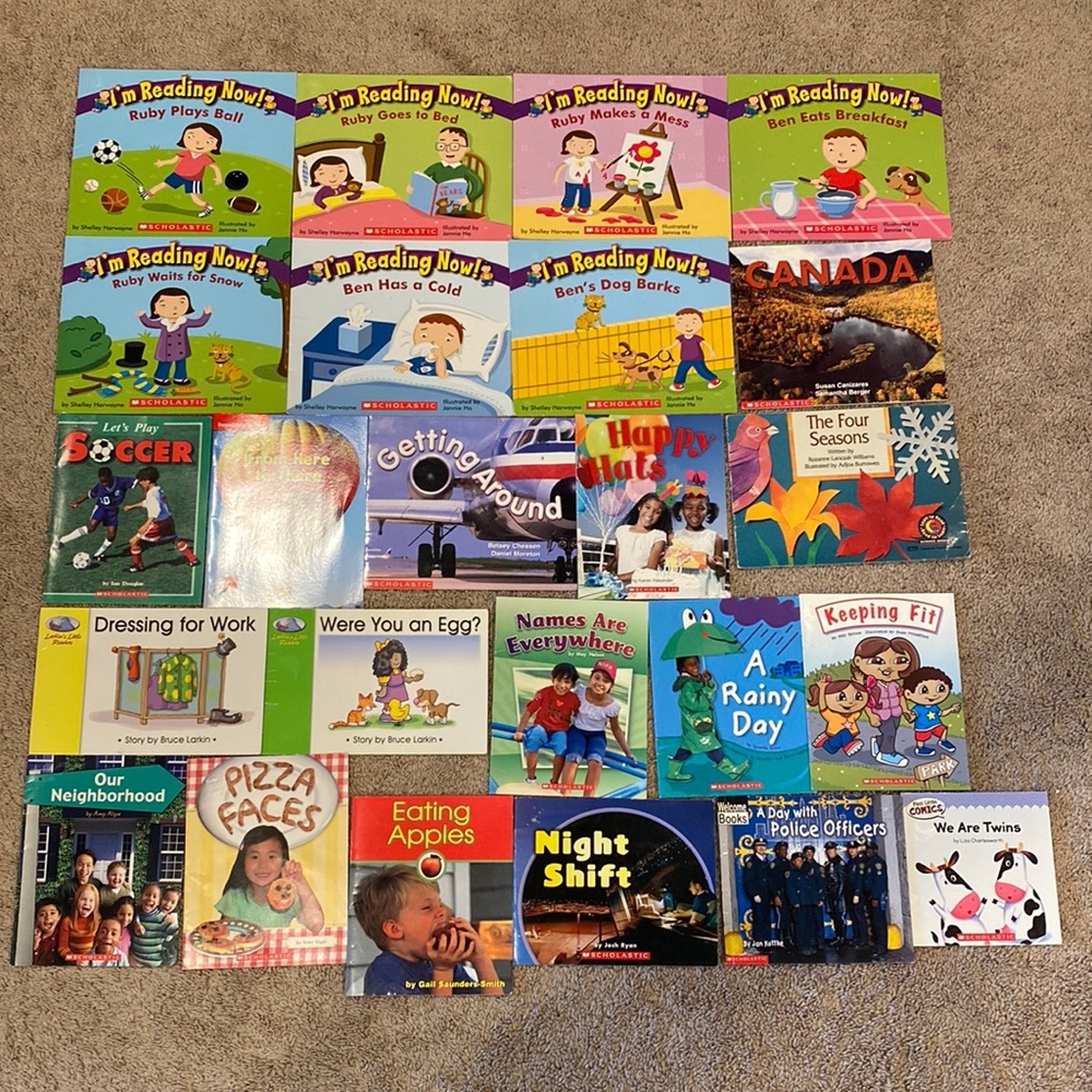 Easy Readers Book Lot